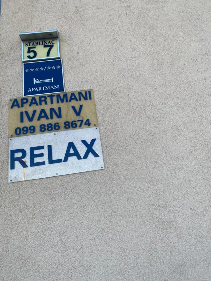 Apartmani Ivan V Relax Vodice Exterior foto